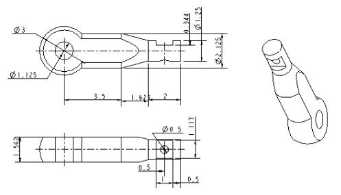 请分析下图所示零件三维造型的步骤
