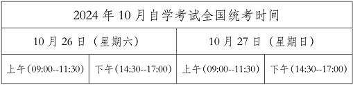 【黑龙江】关于我省2024年10月高等教育自学考试注册报考相关工作的通知-自考菌